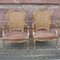 Antique German Carved Armchairs, Set of 2 1