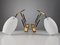 Italian Cristal Wall Lights from Stilnovo, Set of 2 1