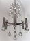Space Age Style Chandelier in Chrome-Plated Brass, 1970 6