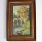 Paisaje de estilo impresionista, siglo XX, óleo sobre lienzo, enmarcado, Imagen 1