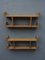 Modernist Dutch Oak Wall Shelves, 1960s, Set of 2 8