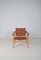 Danish Safari Chair attributed to Aage Bruun & Son, 1950s 2