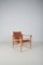 Danish Safari Chair attributed to Aage Bruun & Son, 1950s 1
