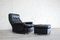 Living Room Suite Leather Sofa, 2 Lounge Chairs, and 2 Ottomans from Profilia, 1970s, Set of 5, Image 24