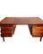 Danish Freestanding Rosewood Desk by Willy Sigh for H. Sigh & Søn, 1960s 12