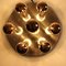 Mid-Century German Atomic Ceiling Lamp in Brass from Cosack, 1970s, Image 5