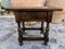 Victorian Oak Table with Drawer, Spain, 1800s 1