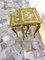 Florentine Interlocking Small Tables Hand Painted and Gilded by Fratelli Paoletti, Italy, 1930s, Image 12