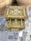 Mesas florentinas entrelazadas pintadas y doradas a mano de Fratelli Paoletti, Italia, años 30, Imagen 11