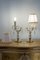 Vintage Crybat-Jour Lamps in Crystal with Tulle Lampshade, 1940s, Set of 2, Image 13