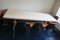Large Mid-Century Limed Oak Dining Table 2