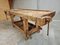 Workbench Kitchen Island Counter Side Table, 1890s 15
