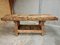 Workbench Kitchen Island Counter Side Table, 1890s, Image 1