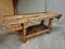 Workbench Kitchen Island Counter Side Table, 1890s 7