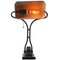 Black Bakelite Iron Bankers Table Lamp, Image 2