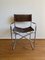 Mid-Century Modern Italian Folding Chair insStyle of the Gae Aulenti April Chair, 1970s 1