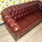Chesterfield 3-Seater Sofa in Oxblood Skai, 1970s, Image 7