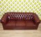 Chesterfield 3-Sitzer Sofa aus Oxblood Skai, 1970er 9