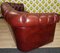 Chesterfield 3-Seater Sofa in Oxblood Skai, 1970s, Image 3