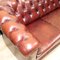 Chesterfield 3-Seater Sofa in Oxblood Skai, 1970s, Image 6