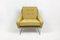 Vintage Modern Yellow Armchair, 1960s 5