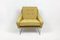 Vintage Modern Yellow Armchair, 1960s, Image 5