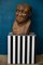 Large Bust of Man, 1960s, Wood, Image 5