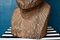 Large Bust of Man, 1960s, Wood 12