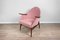 Poltrona Mid-Century moderna rosa antico, anni '60, Immagine 1