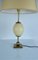 Neo-Classical Ostrich Egg Table Lamp in Brass and Bronze 8