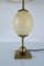 Neo-Classical Ostrich Egg Table Lamp in Brass and Bronze 3