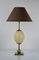 Neo-Classical Ostrich Egg Table Lamp in Brass and Bronze, Image 1