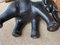 Vintage Elephant Leather Footrest, Image 7