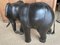 Vintage Elephant Leather Footrest 3