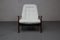 Vintage Scoop Chair aus Teak mit Fußhocker von R.Huber & Co, 1960er, 2er Set 7