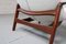 Set of Vintage Teak Scoop Chair with Ottoman by R.Huber & Co, 1960s 8