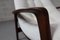 Set of Vintage Teak Scoop Chair with Ottoman by R.Huber & Co, 1960s 5