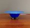 Blue Bowl in Blown Glass from Venini, 1990s, Image 1