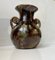 Art Deco Camouflage Glaze Keramikvase von Michael Andersen & Son., 1920er 5