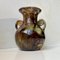 Art Deco Camouflage Glaze Ceramic Vase by Michael Andersen & Son., 1920s 1