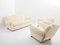 Drei Sitzer Sofa aus Mohair & Samt von Jules Leleu, 1940er 5