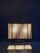 Lampade da tavolo Clavius color tabacco con paralume fatto a mano in fili di seta e struttura cromata di Axolight, Italia, set di 2, Immagine 2