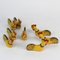 Cutlery Holders in the shape of Chicken, 1960s, Set of 8 3