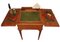 Klapp-Schreibtisch aus Eiche & bearbeitetem Leder von Asprey & Co. London, 1920er 8