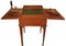 Klapp-Schreibtisch aus Eiche & bearbeitetem Leder von Asprey & Co. London, 1920er 14