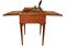 Klapp-Schreibtisch aus Eiche & bearbeitetem Leder von Asprey & Co. London, 1920er 6