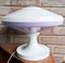 Vintage Space Age Desk Lamp in Red & White, 1960s 1