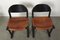 Dining Set with Leather Chairs, 1970s, Set of 5 12