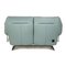 Malu Leather Two-Seater Ice Light Blue Sofa from Mondo 10