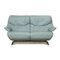Malu Leather Two-Seater Ice Light Blue Sofa from Mondo 1